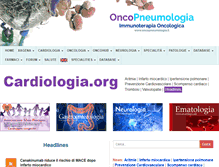 Tablet Screenshot of cardiologia.org